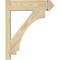 Ekena Millwork Imperial Rough Sawn Arts and Crafts Outlooker, Douglas Fir, 6"W x 20"D x 24"H OUT06X20X24IMP03RDF - alternate 3